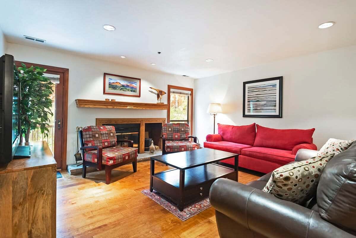 Private outdoor patio