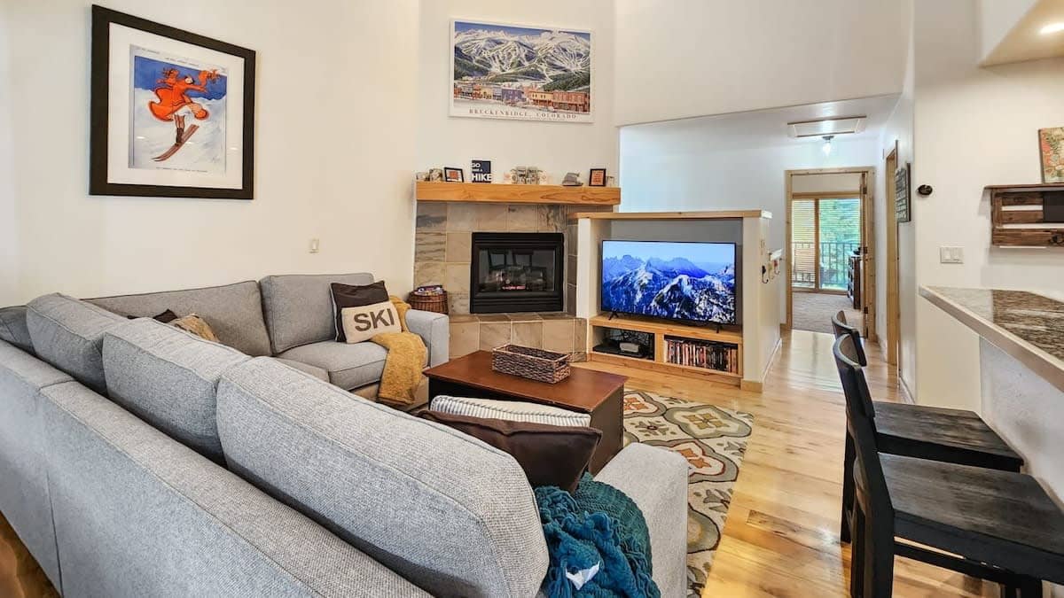 Experience the best of Breckenridge from this updated 3-bedroom townhome that has an open layout and two balconies!