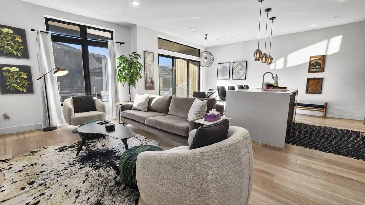 This brand-new 2 bedroom condo boasts the perfect blend of style & comfort for your mountain getaway!