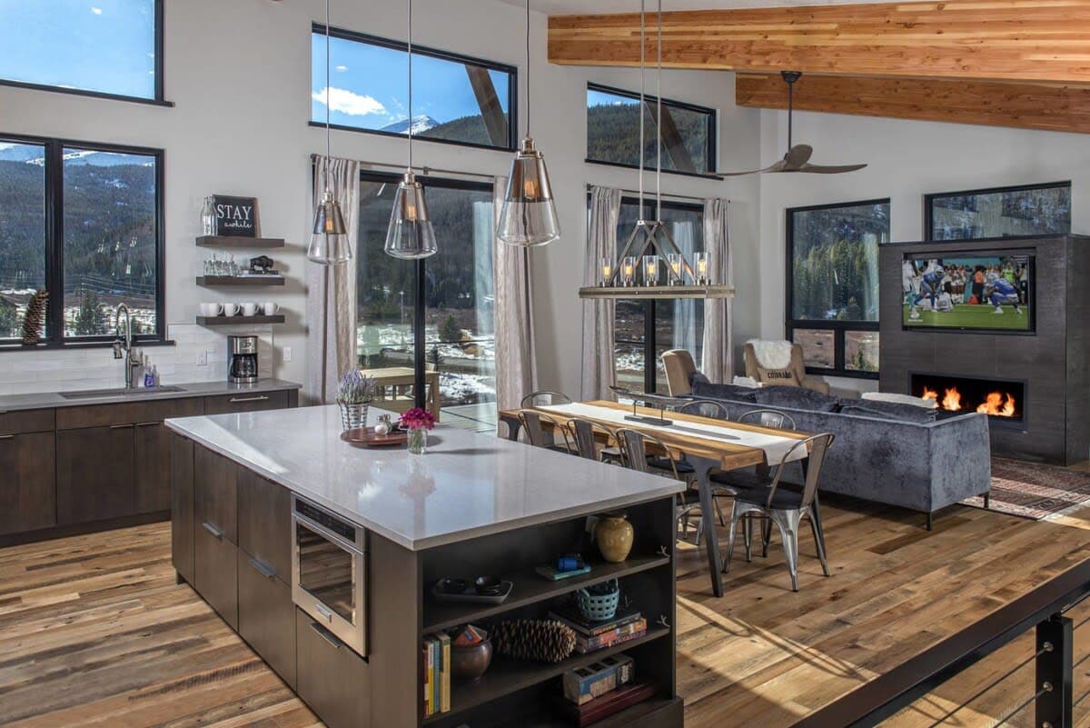 Thumbnail 2 of Modern 3BR Chalet w/ Hot Tub & Mt. Quandary Views!