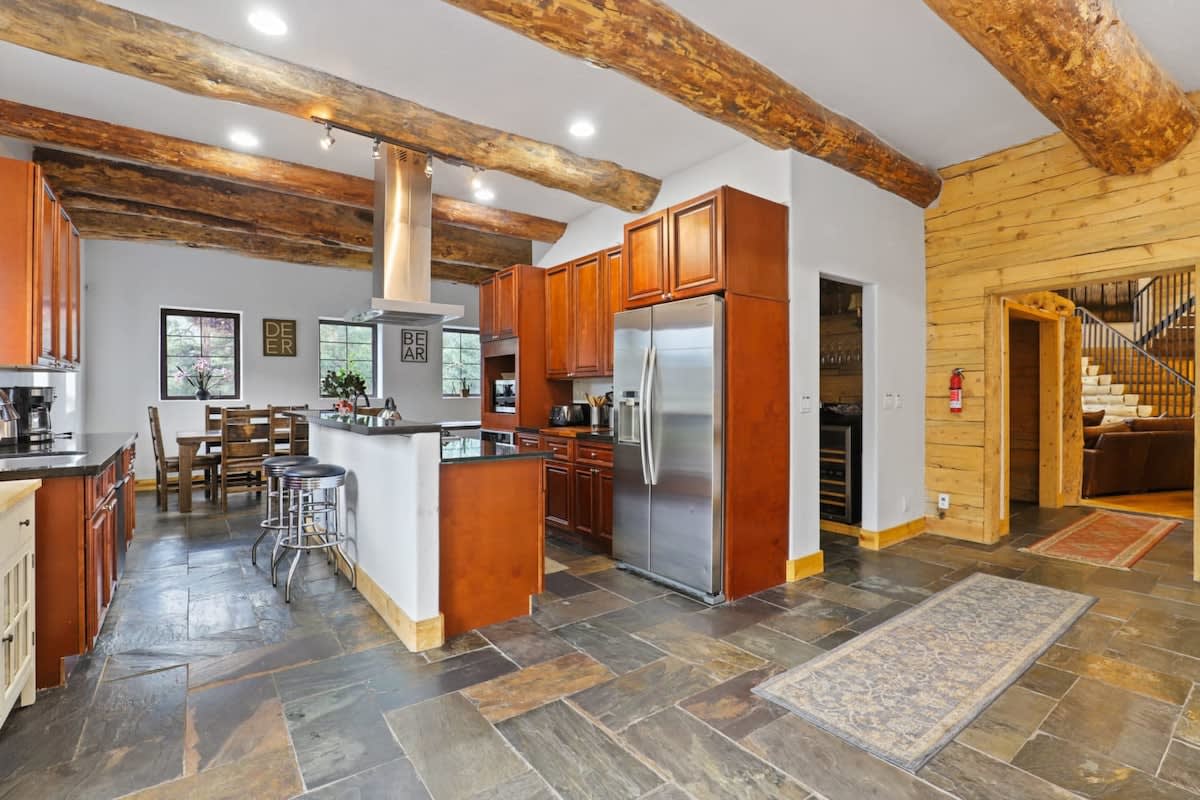 Thumbnail 2 of Spacious 7BR Lodge w/ Hot Tub, Sauna & Mtn Views!