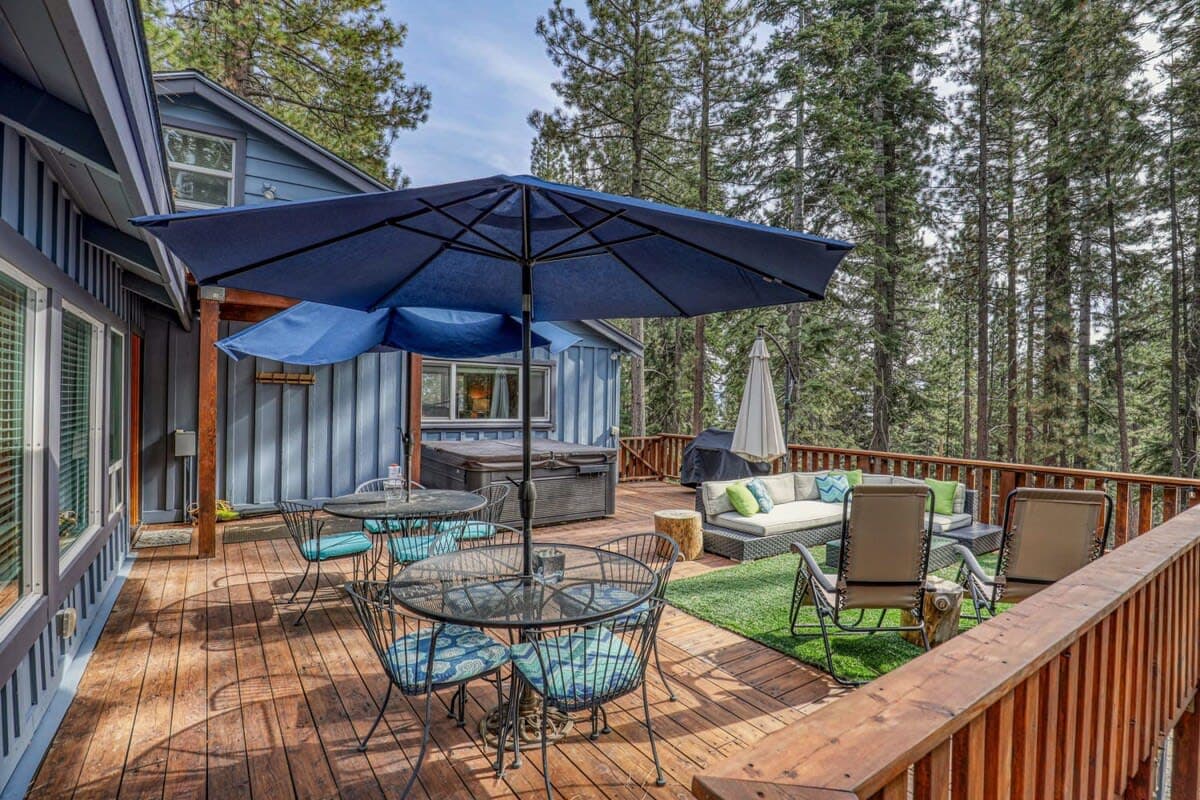 Thumbnail 2 of Classic 3BD and Loft Tahoe Cabin with Hot Tub