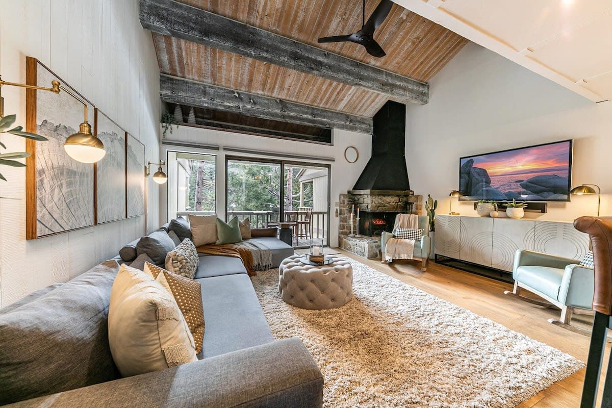 With an incredible location between Kings Beach & Northstar Ski Resort, this chic 3-bedroom is your gateway to year-round fun.