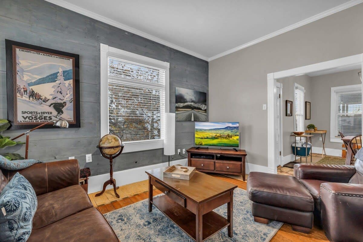 Endless mountain adventures await from this charming 2 bedroom historic retreat!